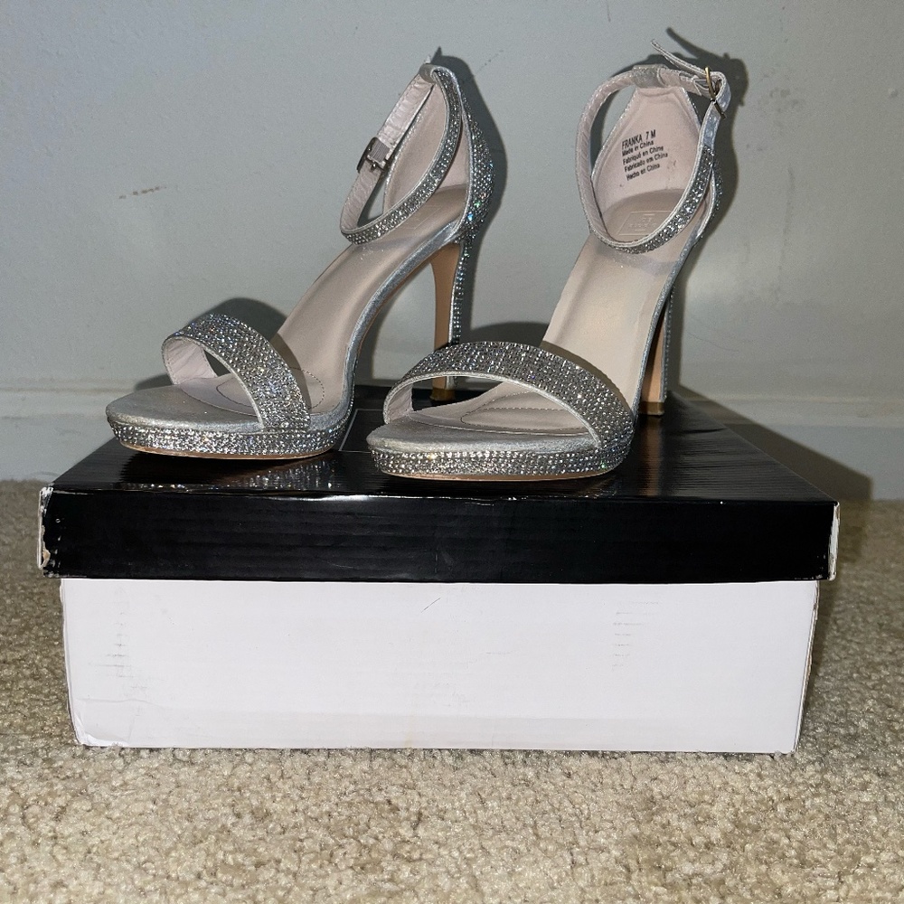DB studio FRANKA SILVER HEELS